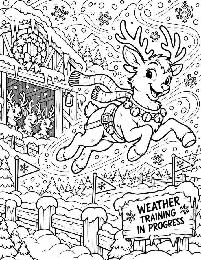Preview of Reindeer Blizzard Training Adventure