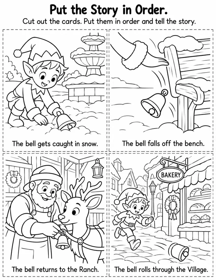Preview of Story Sequencing Cards
