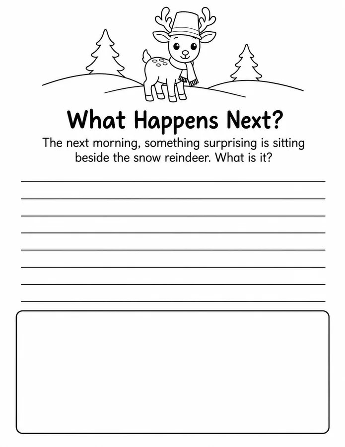 Preview of What Happens Next Writing Page